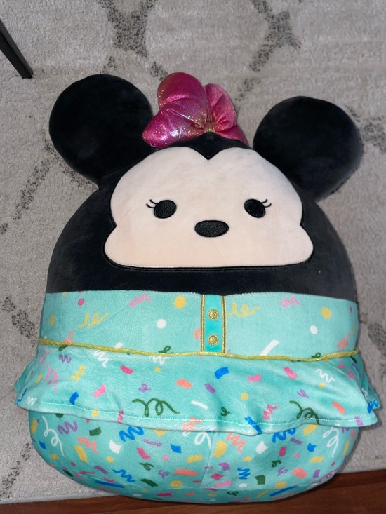 Squishmallows Other - Squishmellow Plush Minnie Mouse-Inspired Stuffed Toy. Outfit 20 inches